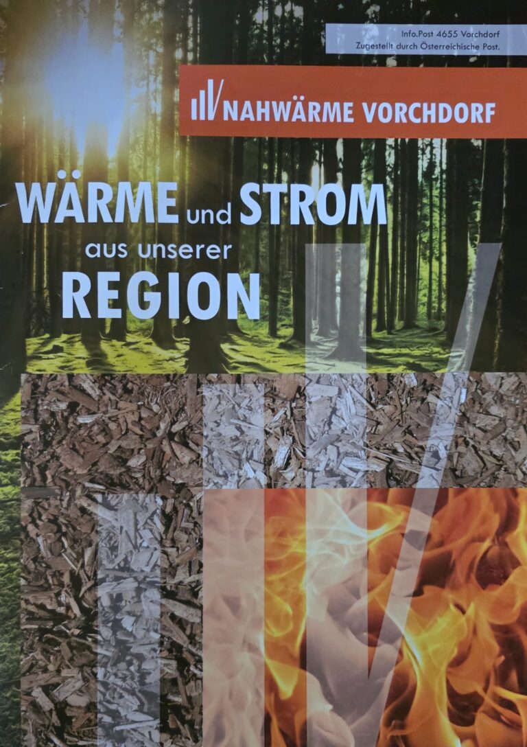 Cover Nahwärme Vorchdorf Magazin