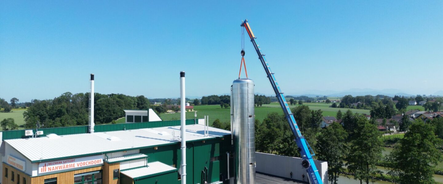 Betriebsgebäude Nahwärme Vorchdorf Standort Sattledt